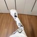 Men's High-Waisted Slim Fit Straight Leg Jeans Hand Print American High Street Style Trendy And Cool Slightly Flared_mkmklike.com