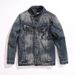New Spring And Autumn Workwear Trendy Brand Loose Jacket Men's Denim Top 528_mkmklike.com