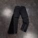 European And American Straight Jeans Women's Personality Street Zipper Collision Splicing Slightly Versatile Denim Trousers European And American Styl_mkmklike.com