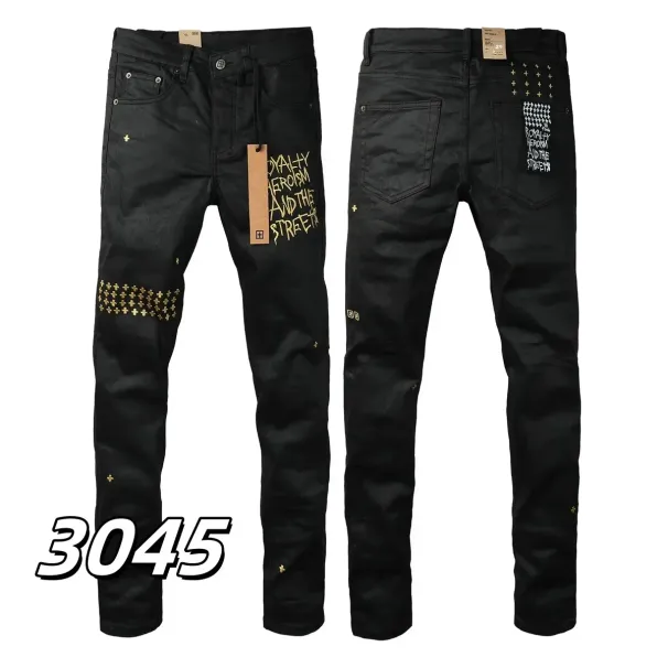 Ksubi Jeans New Designer Jeans Men's Pants High-end Quality Straight Designer Retro Shinny Daily Street Casual_mkmklike.com