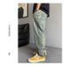 Men's Vintage Washed Denim Jeans Relaxed Straight Fit Midweight Cotton With Splatter Effect Blue M-3XL_mkmklike.com