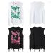 Men's Jeans Summer White Tank Tops Baggy With Necklace Street Wear Cotton Cut Ripped Sleeveless Shirts For Men Y2k Hip_mkmklike.com