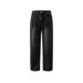 2025 New American Washed Denim Jeans Men, Spring And Summer Straight Leg Casual Pants, Black Loose Pants For Men_mkmklike.com