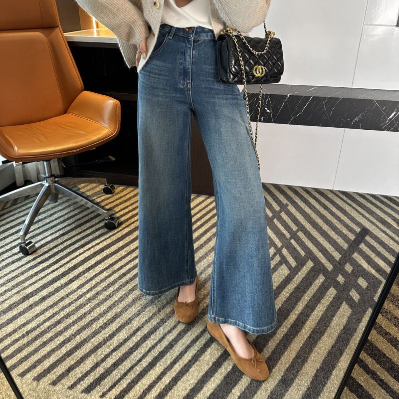 Fairy-tale Pants! Slim-fit Soft Denim Jeans For Women, Spring/autumn 2026 Vintage High-waisted Slimming And_mkmklike.com