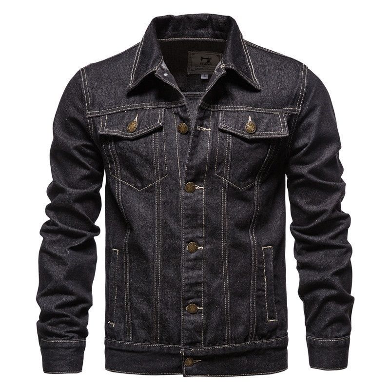 Northfold 2025 New Spring Autumn Winter Jacket Japanese Style Casual Youth Trendy Workwear Denim Coat Men's Clothing_mkmklike.com