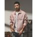 American Retro Dopamine Pink Denim Jacket Men's Spring And Autumn Trend Aso Agent Spring Casual Jacket_mkmklike.com