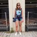 Women's Ripped Denim Shorts Best Selling Three Quarter Length Style_mkmklike.com