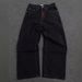 Men's Clothing This Year's Jeans Men's Hip Hop Retro Skull Washed Loose Jeans Casual Wide Leg Pants_mkmklike.com