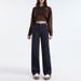 High-Waisted Fleece Lined Thickened Women's Jeans Slimming Petite Wide Leg Pants Loose Fit Straight Leg Denim For Autumn Winter_mkmklike.com
