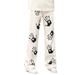 American High Street Palm Print White Jeans Men's And Women's Hiphop Trendy Fried Street Straight Casual Versatile Trousers_mkmklike.com