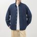 Retro Solid Color Pocket Long-sleeved Denim Shirt Men's And Women's Loose Tooling Cardigan_mkmklike.com