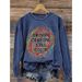Women's Clothing round neck printed sweatshirts spring and autumn hot selling casual all match long sleeved men's and women's tops_mkmklike.com