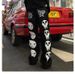 Kakazzy Autumn New Printed Jeans Unisex Korean Style Fashion Trend Hip Hop Straight Trousers Ins_mkmklike.com