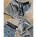 Men's Jeans High Street Side Stripes Ripped Design Extra Large Men Y2K Double Waist Fashionable Versatile Straight Wide_mkmklike.com