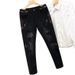 Men's Clothing Men's Black Ripped Jeans – Slim Fit Stretch Denim Pants With Distressed Style_mkmklike.com