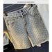 Men's Clothing Men's Spring Trendy Casual Retro Distressed Denim Shorts Straight Leg Loose Fit High Street Style Versatile_mkmklike.com