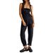Women's Casual Washed Loose Denim Overalls Style Long Pants_mkmklike.com