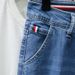 Large Size Men's Clothing New Slim-fit Business Jeans Men's Trendy Brand Small Straight Versatile Jeans Foreign Trade Cross-border Men's Pants_mkmklike.com