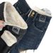 Extra Thick Northeast Fleece-Lined Cotton Outdoor Wear, High-Waisted Thickened Jeans For Women, Winter Lamb Wool_mkmklike.com