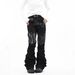 American Street Hip-hop Heavy-duty Double-layer Patched Distressed Washed High-street Youth Skinny Rock Biker Jeans_mkmklike.com