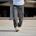 Men's Y2K High-Waist Straight Leg Cargo Pants Trendy Loose High Street Cool Versatile Simple Trousers_mkmklike.com