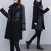 Women's fashion fur one with velvet thick suit collar wear loose plus fat plus leather coat on both sides_mkmklike.com
