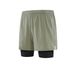 Men's Clothing Two-Piece Sports Shorts Training Pants Fitness Running Marathon Shorts Foot Blue Shorts_mkmklike.com