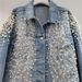 Women's Clothing Embellished Denim Jacket – Rhinestone & Beaded Cropped Coat For Women_mkmklike.com