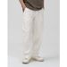 White Cotton Loose Simple Sle Korean Single Jeans Casual Straight Leg Mid Waist For Men Women Youth And Adults_mkmklike.com