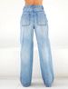 Women's Clothing High Waisted Loose Wide Leg Jeans Floor Length Jeans_mkmklike.com