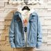 Pulse Pulse 2024 Spring Autumn European And American Street Style Cotton Casual Slim Fit Jacket Denim Coat Men's Clothing_mkmklike.com