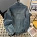 American Deconstruction Men's Niche Design, Stand Up Collar Jacket, High-End And Cool Motorcycle Denim Jacket_mkmklike.com