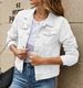Trendy Oversized Denim Jacket – Button-Down Collar With Front Pockets (Yellow/Black/Pink/Red/White/Sky Blue, S-2XL)_mkmklike.com