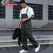 HME Men's Camouflage Jumpsuit High Street Trend Jeans Overalls European American Style Cross Border TEMU SHEIN_mkmklike.com