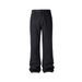 Men's Clothing Black Blue Gray Washed Retro Old Bootcut Scimitar Retro Slim Denim Trousers_mkmklike.com