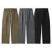 Heavyweight Washed Denim Jeans For Men – Straight Leg Workwear Pants | Relaxed Fit With Vintage Fade_mkmklike.com