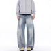 American Vintage Scimitar Jeans Summer 2025 New Patchwork Design Banana Scythe Pants Unisex Trend_mkmklike.com