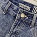 Men's Distressed Light Blue Denim Shorts - Slim Fit Vintage Washed 5-Inch Inseam Casual Summer Shorts With Label Detail_mkmklike.com