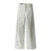 Graffiti Print Jeans Men's Loose Street Trend Washed Vintage Stitching Straight Wide-Leg Long Pants_mkmklike.com