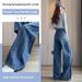 Clair Wide-Leg Jeans For Women Spring And Autumn 2025 New Loose Fashionable Design Super Popular Retro Flared Straight Pants_mkmklike.com