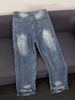 Summer Thin Ripped Jeans Men's Straight Retro Casual Fashion Brand American High Street Trend Washed Cool Pants_mkmklike.com