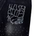 Men's Full Rhinestone Leopard Print Denim Shorts Black Washed Straight Leg Mid-Rise Summer Casual Street Style_mkmklike.com