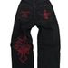 2023 Cross-border Hot-selling American High Street Fashion Brand Fully Embroidered Skull Pants For Men, Loose Straight_mkmklike.com