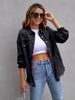 New Denim Jacket Long Sleeve Short Loose Casual Jacket For Women_mkmklike.com