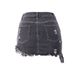 Women's Clothing Ripped Women's Washed Denim Four Color Irregular Short Skirt_mkmklike.com