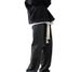 Drawstring Elastic Jeans Men's Retro Loose Casual Straight Trendy Brand Wide-leg Large-size Trousers_mkmklike.com