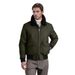 2024 Autumn Winter Men's Solid Color Simple Commuter Turn-Down Collar Zipper Large Pocket Jacket Coat For Men_mkmklike.com