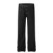American Style Solid Color Jeans Men's Fashion Brand High-end Slim Fit Draped Loose Simple Versatile Straight Long Pants_mkmklike.com