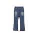 Men's Distressed Wide-Leg Jeans – Vintage Washed, Knife-Cut Cleanfit Flare Denim Pants (S-XL)_mkmklike.com