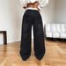 Women's Low-Rise Wide Leg Jeans Distressed Denim Pants Flared Hem Comfortable Stretch Bootcut Trousers Sexy Casual Fashion_mkmklike.com